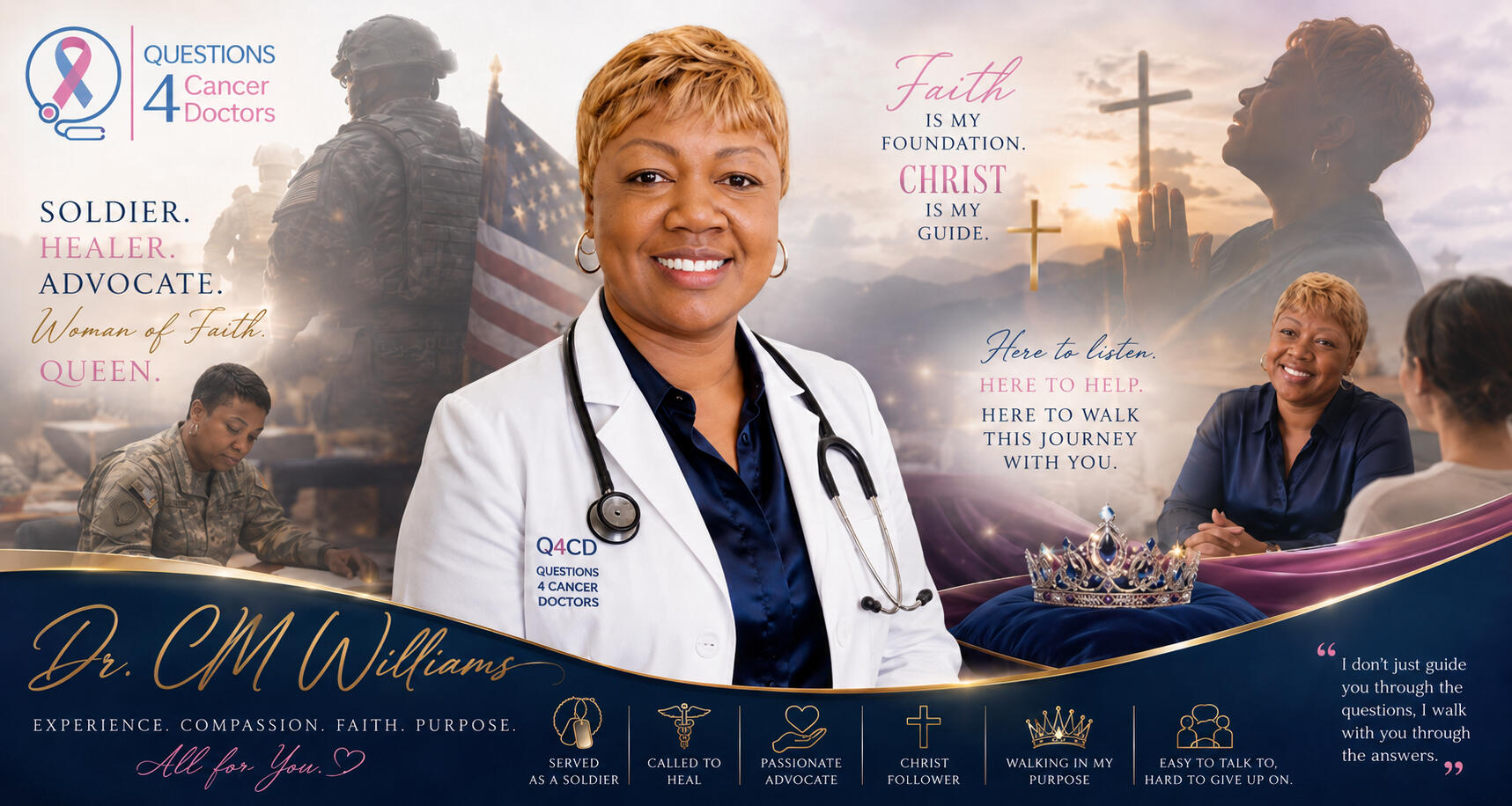 Dr. CM Queen Williams Dr. Williams, Radiation Oncologist